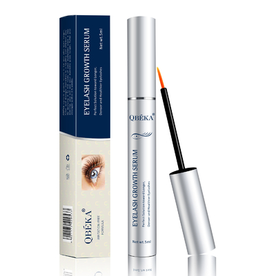 Cuttom Logo 5ml เซรั่มการเติบโตคิ้วตาธรรมชาติ กลิ่นหอมประดิษฐ์ฟรี ผลการเติบโตอย่างรวดเร็วที่ยั่งยืน