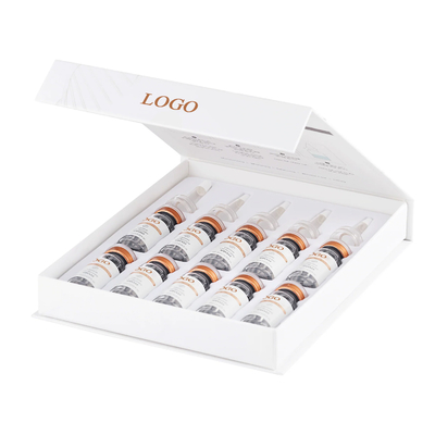 เบอร์ส่วนตัว Ampoule Kit สําหรับมืออาชีพ Microneedle Serum Mesotherapy 10ml x 10pcs