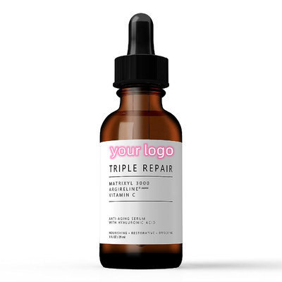 การซ่อมแซมสามครั้ง Matrixyl 3000 Argieline Hyaluronic Acid วิตามินซี เซรั่ม