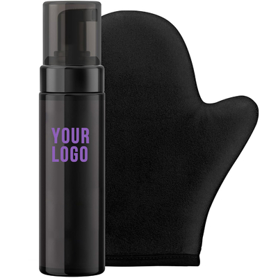 ชุดการแก้ไขสี Self Tanner Kit กับ Mitt Applicator Dark Tanning Mousse