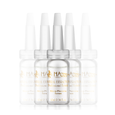 น้ํามันและเบาลงแกะ placenta serum 100% สะอาดธรรมชาติสําหรับทุกชนิดของผิวหนัง