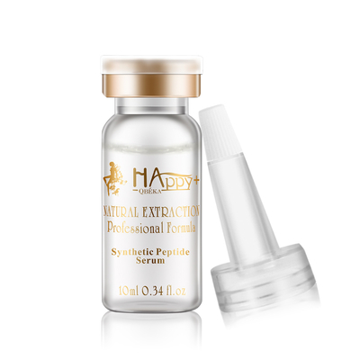 เซรั่มสําหรับกระชับและกระชับผิว Happy QBEKA Anti Wrinkle Synthetic Peptide 10 ml