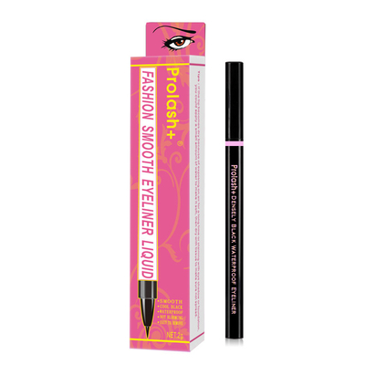 คาร์บอนดํา Eyelinerดินสอน้ํากระตุ้น Eyeliner เบอร์ส่วนตัวในสีทองชมพู