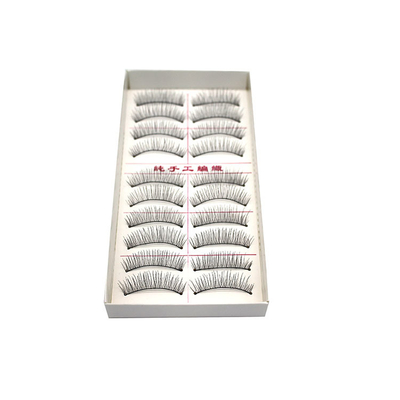 ผู้หญิง ผู้หญิง 10 คู่ ความงามธรรมชาติ ไต้หวัน สายใย คิ้วเท็จ 217 8MM-15MM ความยาว