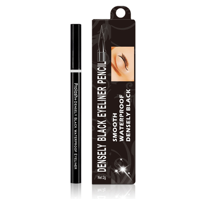 หนา 2 กรัม สีดํา กันน้ํา Eyeliner วีแกน Eyeliner ยาวนาน