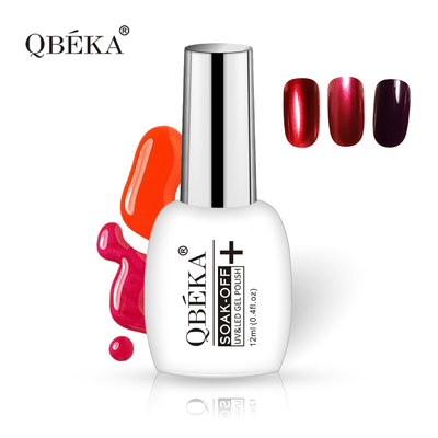 QBEKA Nail Gel Polish Nail UV Polish Multi Color Selection SGS,FDA,MSDS รับรอง