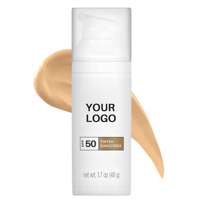 สนับสนุน เบลล์ส่วนตัว สีหน้า ครีมกันแดด SPF 50 ด้วยซิงค์โอไซด์ ไทเทเนียมไดออกไซด์