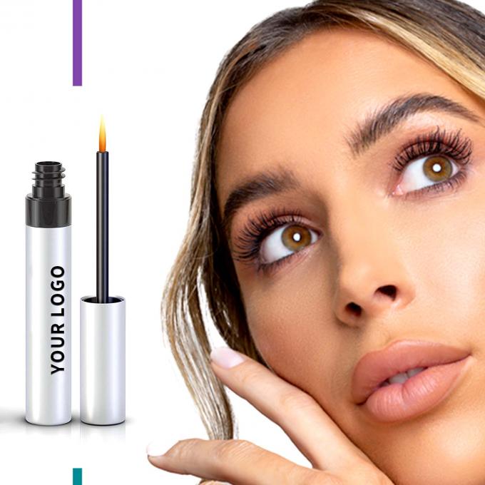 QBEKA 3D เซรั่มเติบโตขนตา สําหรับความงามตาแท้ 5ML ผลการเติบโตอย่างรวดเร็วที่ยั่งยืน 4