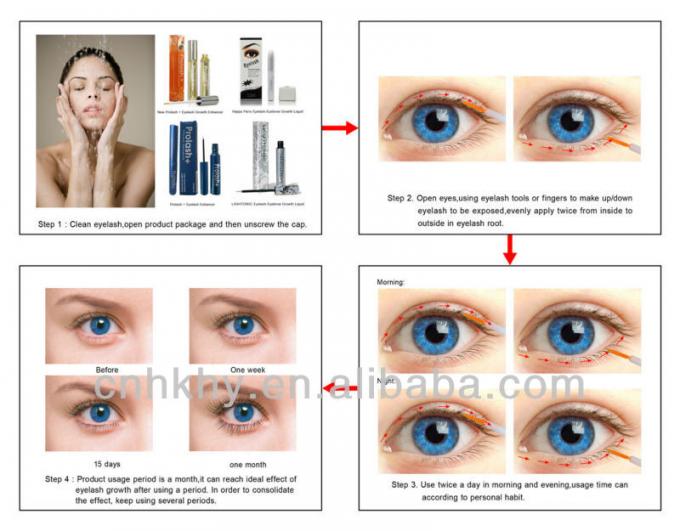เบลล์ส่วนตัว แรงอาหาร ใบตาข่าย Lash กลิ่นตาข่ายการเติบโต 5