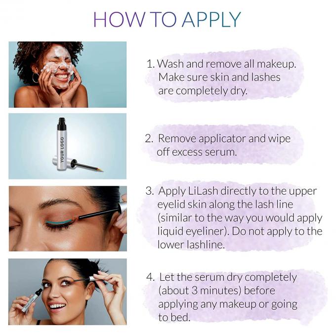 เบลล์ส่วนตัว แรงอาหาร ใบตาข่าย Lash กลิ่นตาข่ายการเติบโต 3