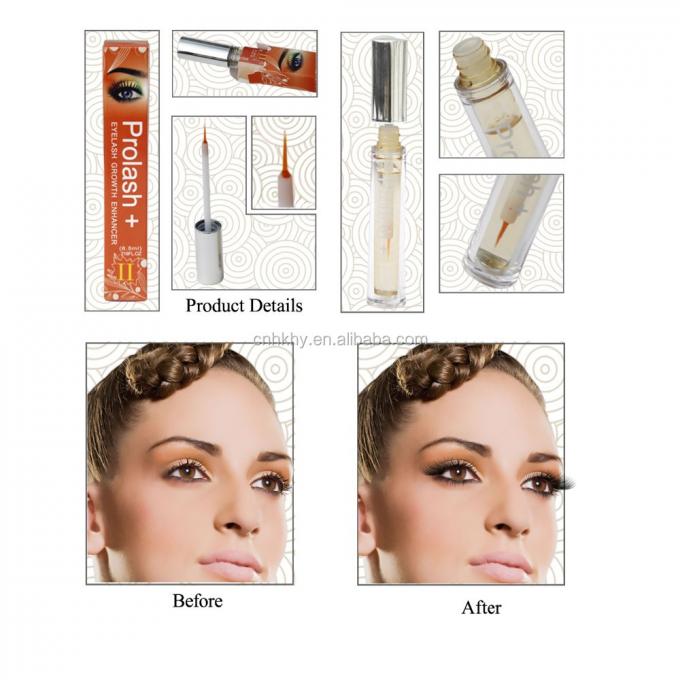 การยืดยาว Unisex Prolash EPM เซรั่มเสริมการเจริญเติบโตของขนตา 6.5ml สําหรับขนตาที่เต็ม 3