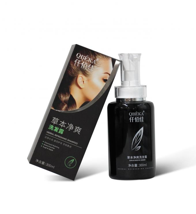 สมุนไพรฟื้นฟูน้ําเหลวผมฟื้นฟูแชมพูสําหรับการรักษาการเติบโตของผม OEM ODM 2