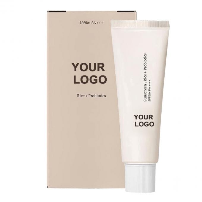 เพศ ผู้หญิง โปรไบโอติก ครีมกันแดด โลชั่น SPF 50 ครีมกันแดดสําหรับใบหน้าและร่างกาย 1