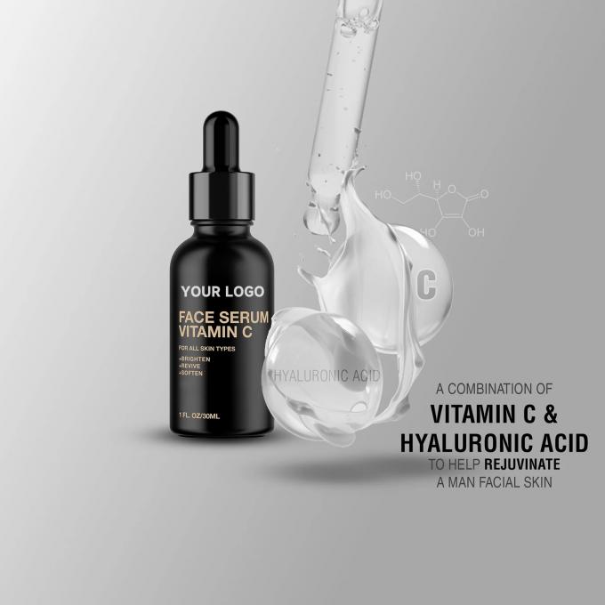 สัมผัสประโยชน์ของ Niacinamide วิตามิน C เซรั่มหน้าสําหรับผู้ชาย 0