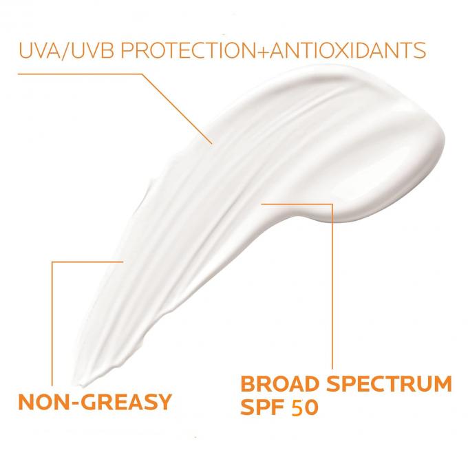 SPF 50 ครีมกันแดดสําหรับผู้ชาย ป้องกัน UVA / UVB สายสีขาว 1