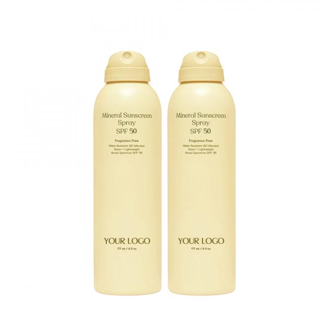 สเปรย์ครีมกันแดด SPF 50 แพ็คสอง แพ็คกันน้ํา ครีมกันแดด แพ็คสอง 0