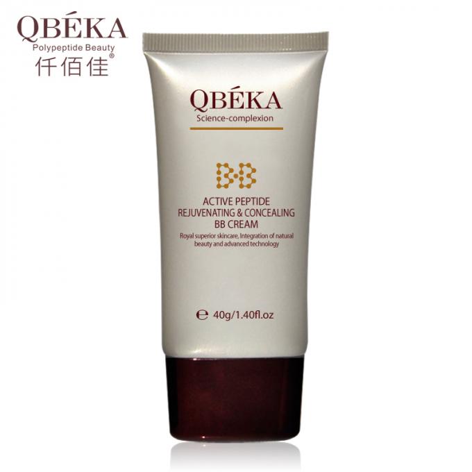 QBEKA Active Peptide บีบีครีมเยาว์และปิดผิวสําหรับผู้ใหญ่ ป้องกัน UV ซ่อมผิว 2