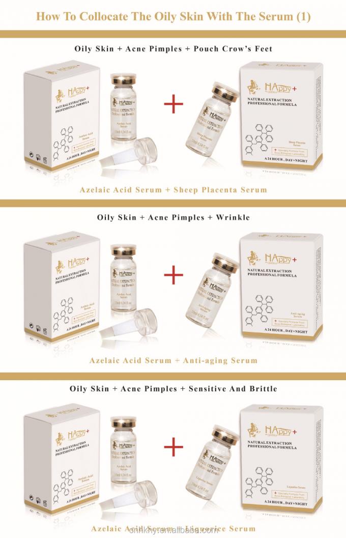 ขนาดปกติ วิตามินซีอินทรีย์ การทําความสะอาด การขาว Anti Freckles Ampoules จํานวน 1000 8