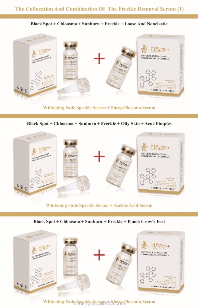 ขนาดปกติ วิตามินซีอินทรีย์ การทําความสะอาด การขาว Anti Freckles Ampoules จํานวน 1000 9