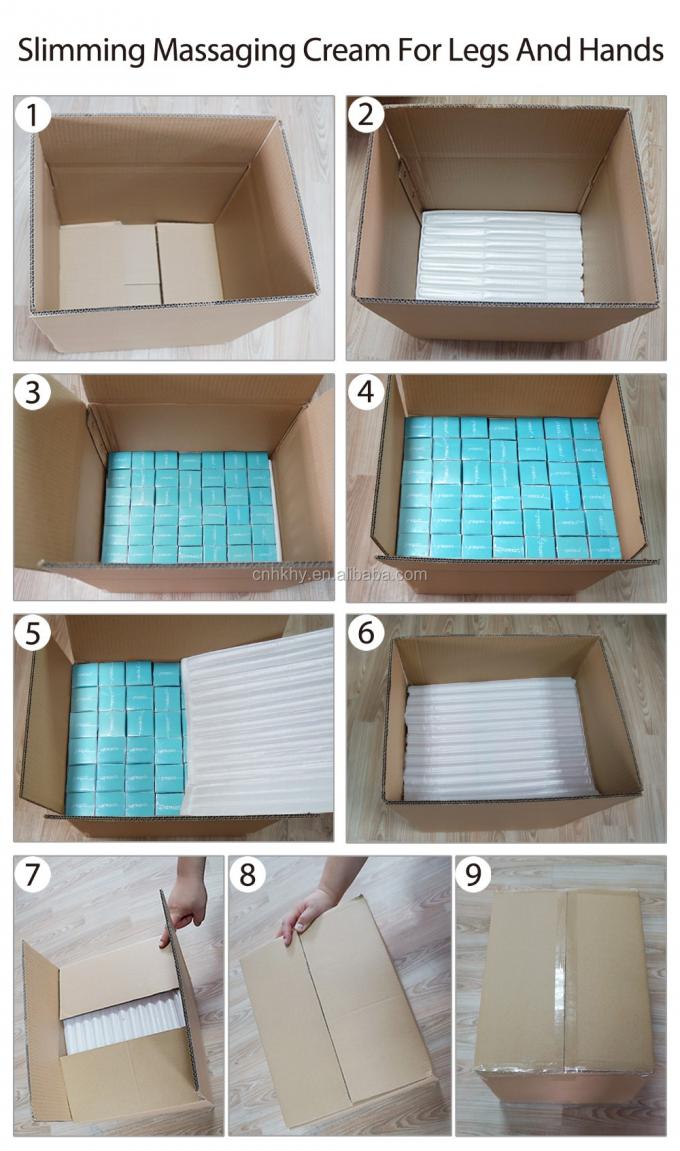 ครีมลดน้ําหนักขาและมือ 100000pcs ครีมลดไขมันสําหรับผู้หญิง การลดหน้าอก 9