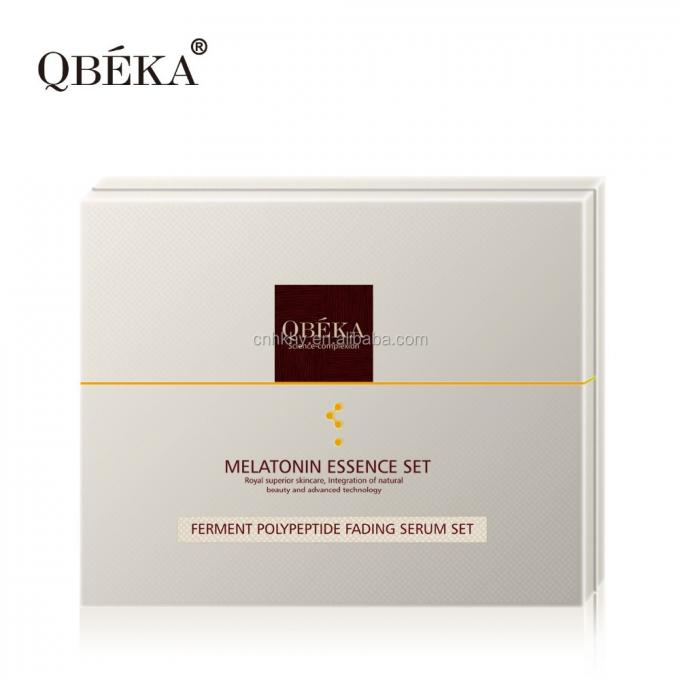 QBEKA Ferment Polypeptide Fading Serum Bleaching Gold ชุดผิวหน้าสําหรับผลการยก 2