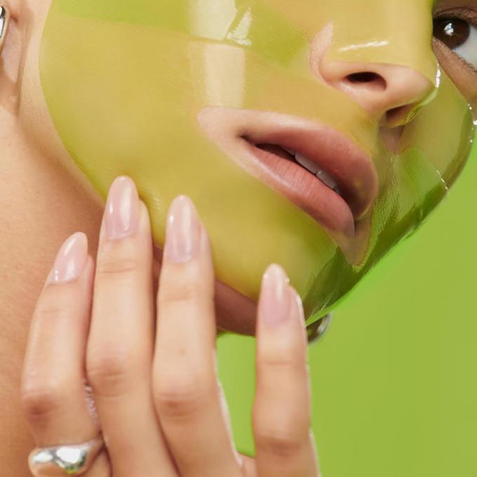 หน้ากากอนามัย Hydrogel ที่มีแสงสว่างที่ช่วยเยียวยา 1