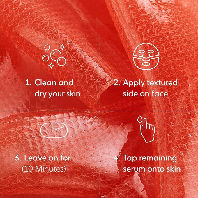 หน้ากากอนามัย Hydrogel ที่มีแสงสว่างที่ช่วยเยียวยา 2
