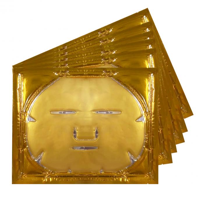 หน้ากากสีทอง 24K ของอินทรีย์ สําหรับบ้าน เจลที่ทําให้สบายใจ 2