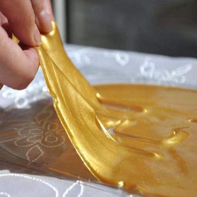 หน้ากากสีทอง 24K ของอินทรีย์ สําหรับบ้าน เจลที่ทําให้สบายใจ 6