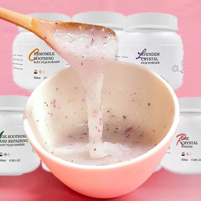 การดูแลผิวหนังที่กําหนดเอง Beauty Rose Jelly Mask Powder Hydrating for Face and Body Spa 3