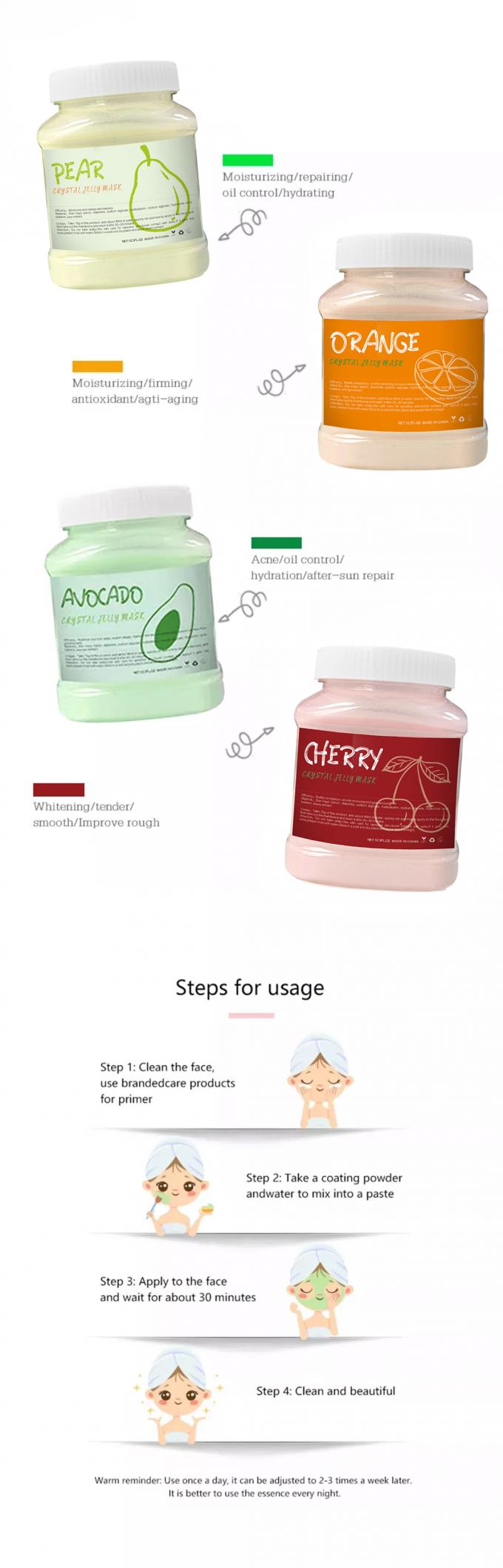 Hydrating Hydro Nutritive Jelly Masking ด้วยผลไม้ที่อุดมไปด้วยคอลลาเจน 2