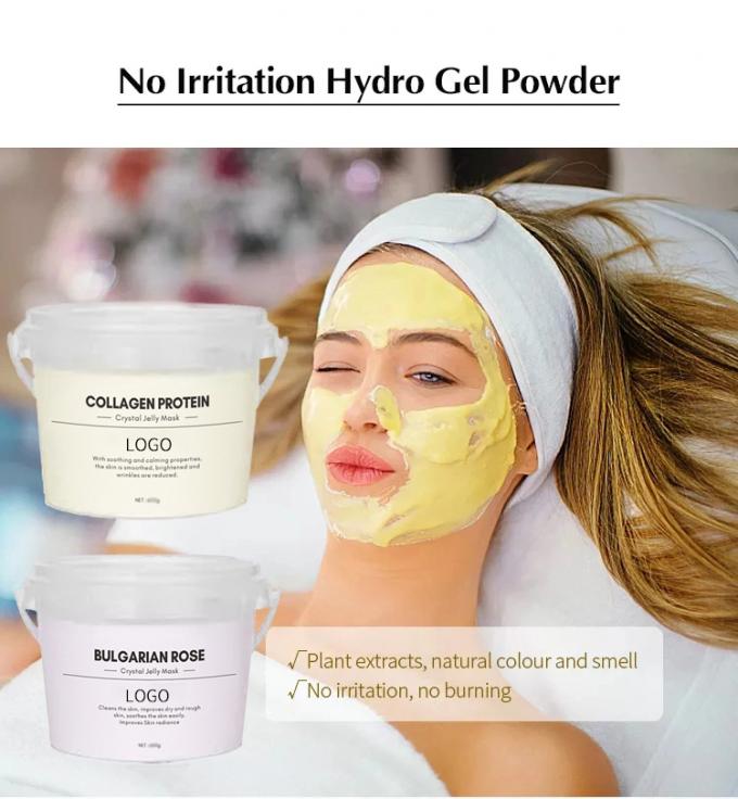 Hydrating Deep Cleansing Masking Powder 200g สําหรับผิวหน้าในสปา ซาลอนความงาม 4