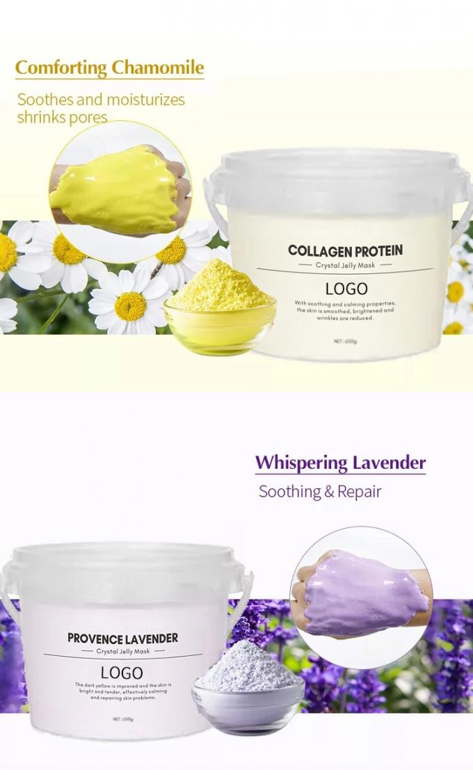 Hydrating Deep Cleansing Masking Powder 200g สําหรับผิวหน้าในสปา ซาลอนความงาม 5