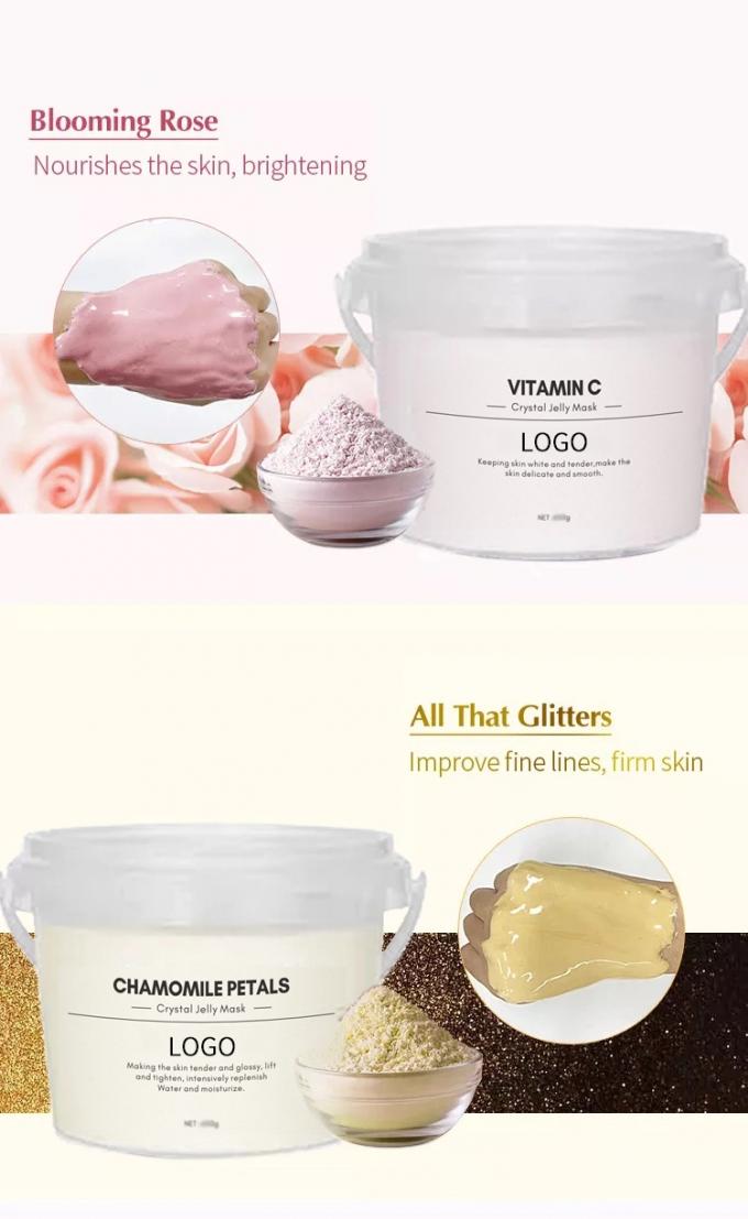 Hydrating Deep Cleansing Masking Powder 200g สําหรับผิวหน้าในสปา ซาลอนความงาม 6
