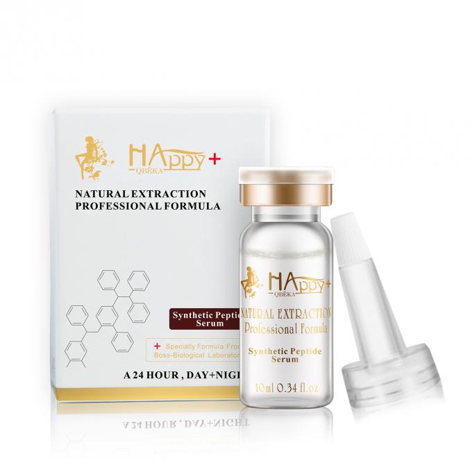 เซรั่มสําหรับกระชับและกระชับผิว Happy QBEKA Anti Wrinkle Synthetic Peptide 10 ml 0