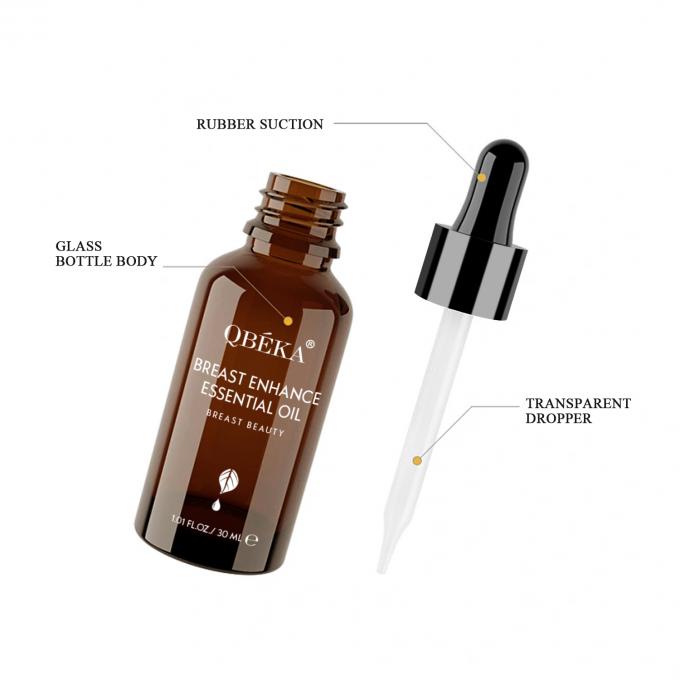 30ml การดูแลร่างกาย การเติบโตหน้าอกขนาดใหญ่ การนวดหน้าอก การขยายน้ํามัน OEM ODM ตัวอย่างฟรี 2