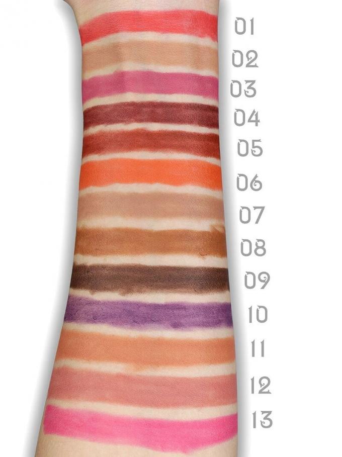 สารเคมีหลายประสิทธิภาพ สีตา สีลิปและดินสอคันสีต่าง ๆ 7