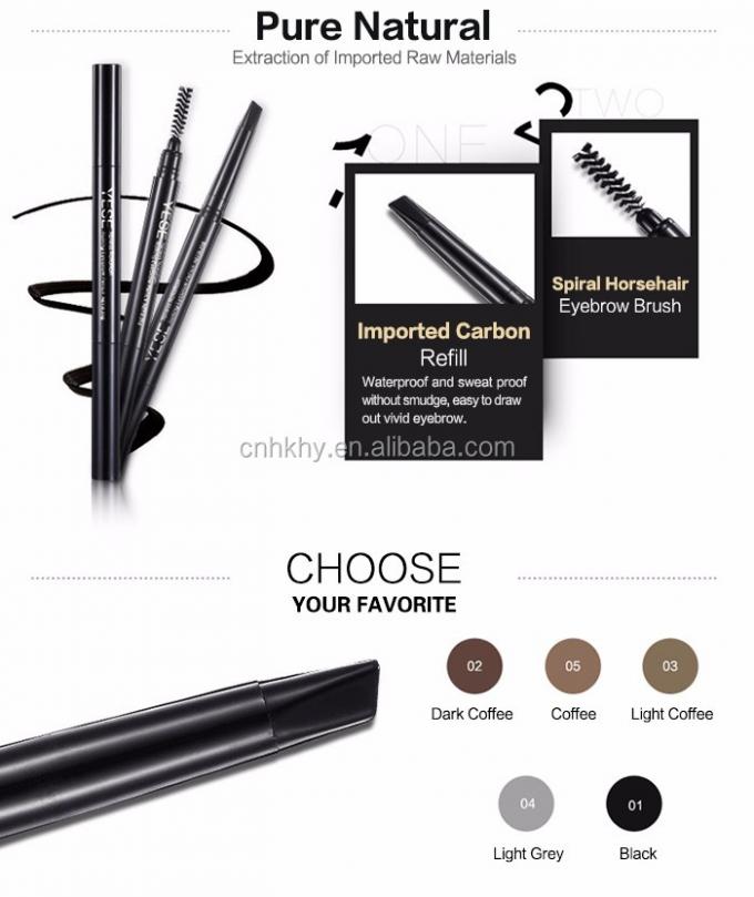 สายพับตาดินสอ หัวสอง กันน้ํา สีลม รับประกันฟังก์ชัน สายพับตา แต่งหน้าสวยงาม 2