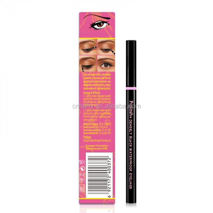 คาร์บอนดํา Eyelinerดินสอน้ํากระตุ้น Eyeliner เบอร์ส่วนตัวในสีทองชมพู 0