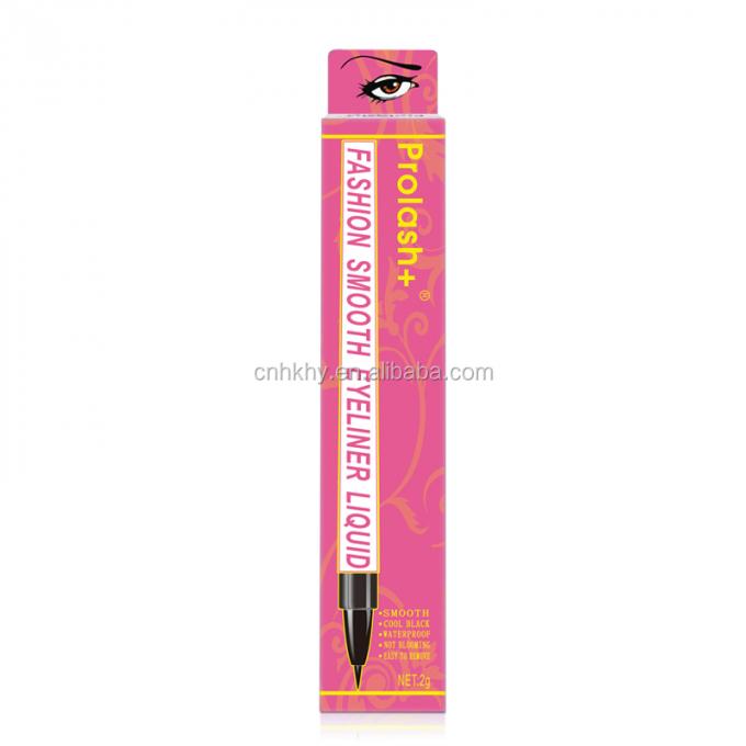 คาร์บอนดํา Eyelinerดินสอน้ํากระตุ้น Eyeliner เบอร์ส่วนตัวในสีทองชมพู 3