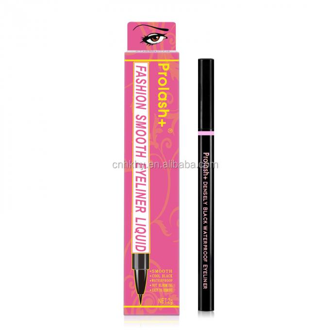 คาร์บอนดํา Eyelinerดินสอน้ํากระตุ้น Eyeliner เบอร์ส่วนตัวในสีทองชมพู 1