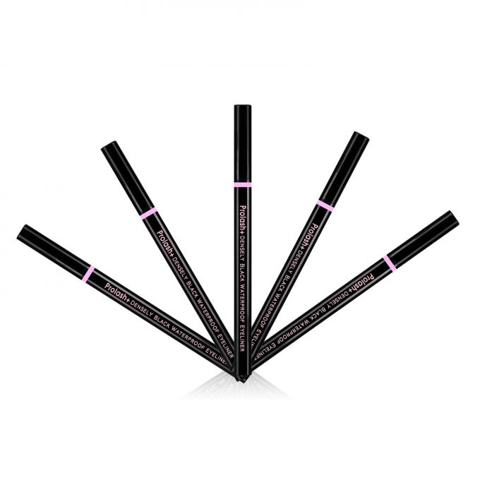 คาร์บอนดํา Eyelinerดินสอน้ํากระตุ้น Eyeliner เบอร์ส่วนตัวในสีทองชมพู 5