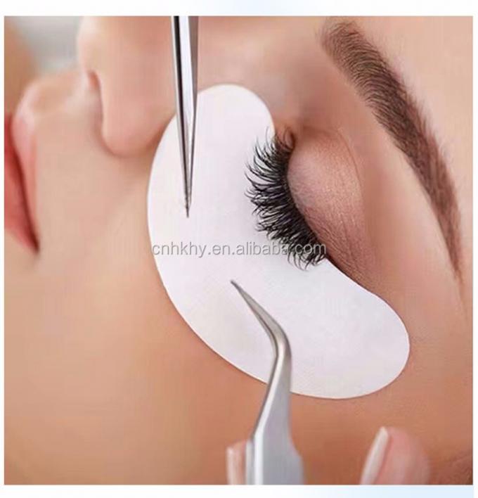 สีม่วง ใต้ตา Pads Lint ฟรี Hydrogel แพทช์ตาสําหรับการรักษาเยลตา 7